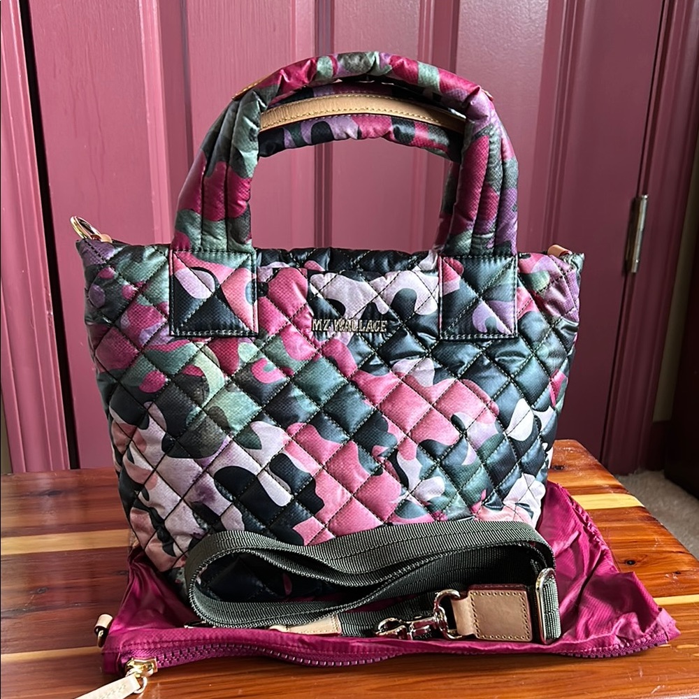 MZWallace Dahlia Camo Mini Metro tote Deluxe